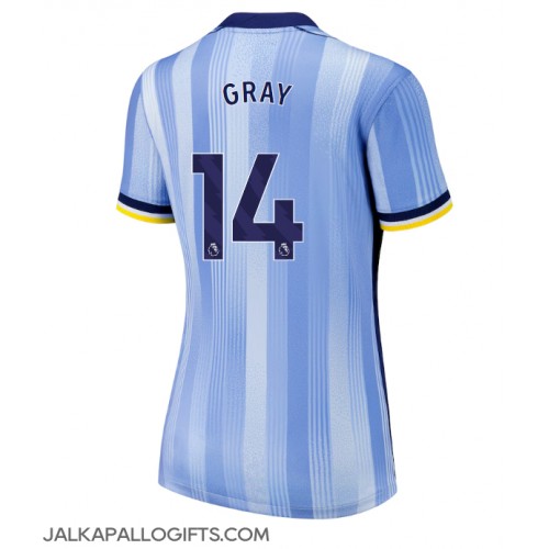 Tottenham Hotspur Archie Gray #14 Vieraspaita Naiset 2024-25 Lyhythihainen